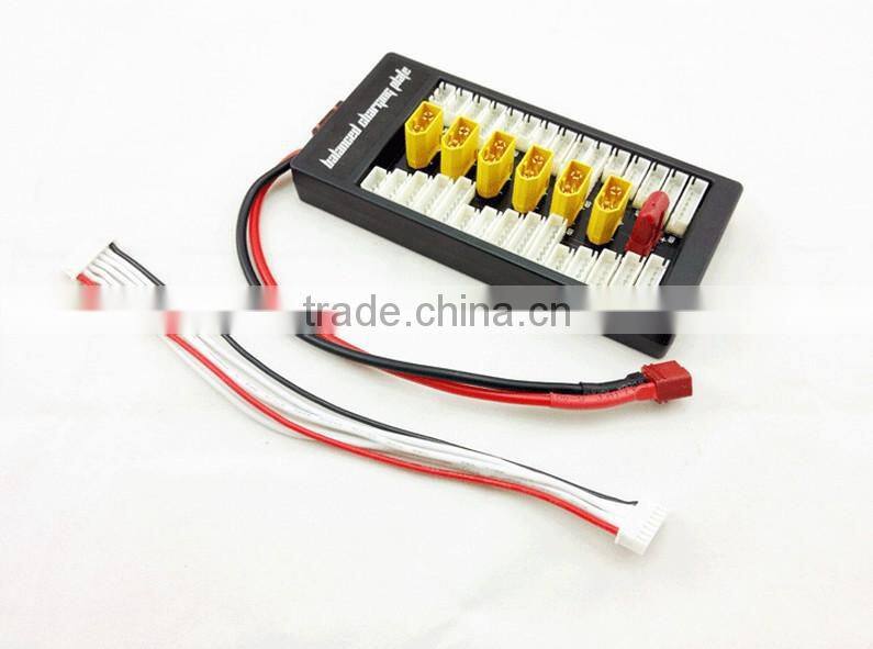 2S-6S Lipo Li-ion LiFe Battery Parallel Charging Board Balance Charger Plate
