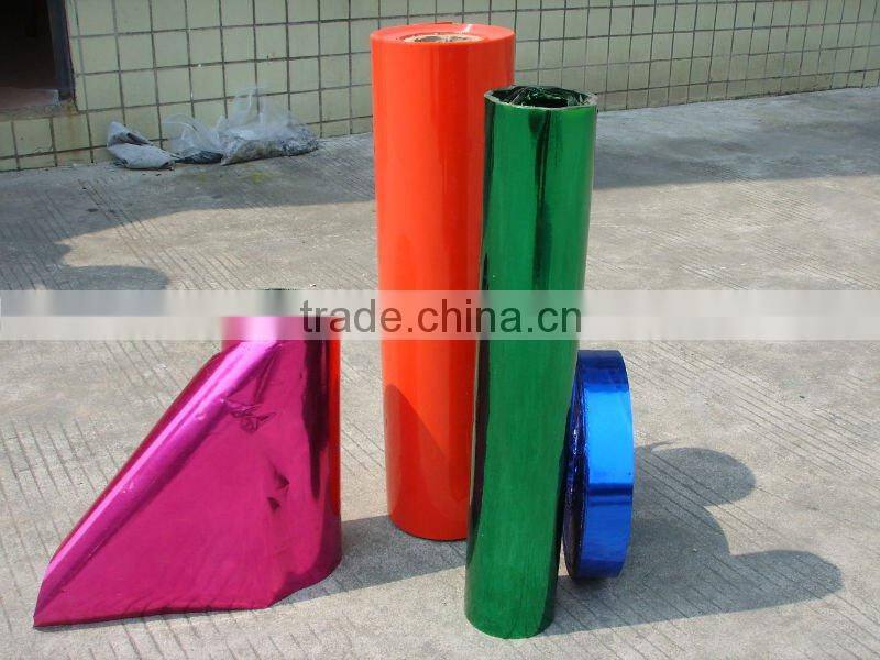 Color Metallized Film For Decoration (Making Tinsel&Glitter)