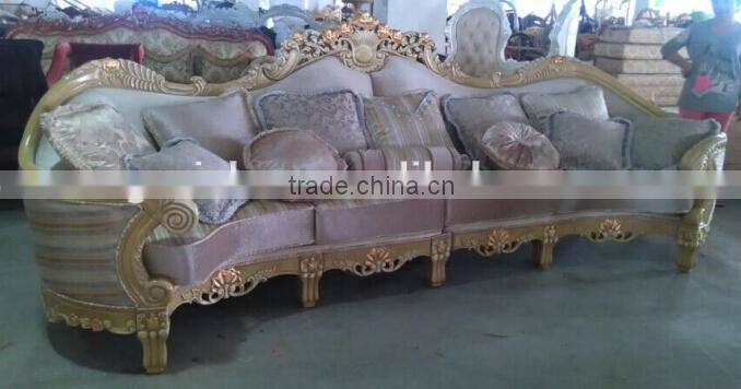 classical rexine fabric sofa