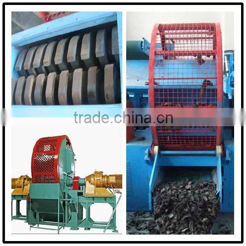 popular quality tire recycling equipment/rubber powder production line/tire shredding machine