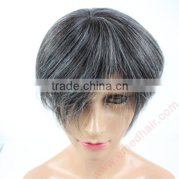 Highest Quality Brazilian Human Hair Mens Wigs