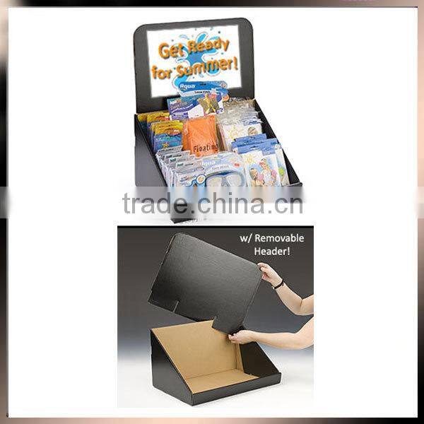2015 light weight yet durable hollow plastic sheet display stand