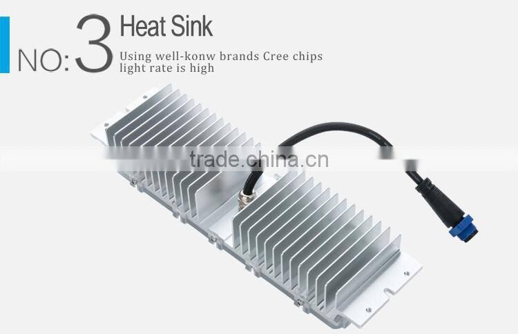 High power 110lm/w aluminium heat sink modular led floodlight 240w with ce rohs certificate for 3 years warranty