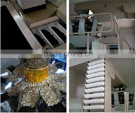 JOIE JEV-420G Atuotmatic popcorn packing machine combine 10 heads dimple scale
