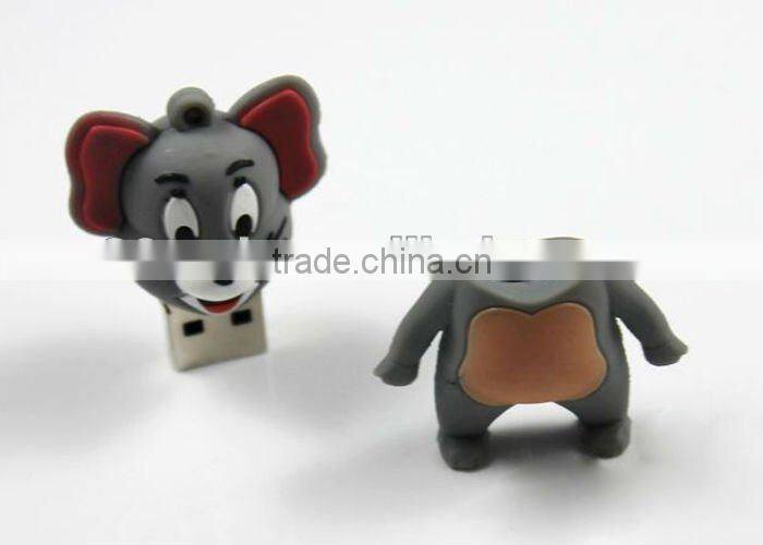 Cartoon cute anime Mickey mouse USB flash drive for gift and promotion