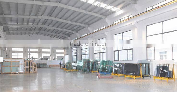 Colored reflective glass windows