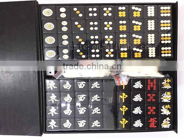 plastic japanese mahjong set