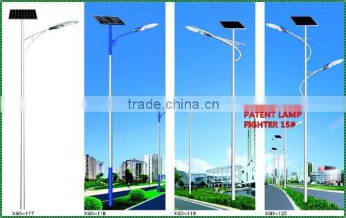 5 years Warranty 8M 60W Solar LED Street Lights(fighter 15# series)