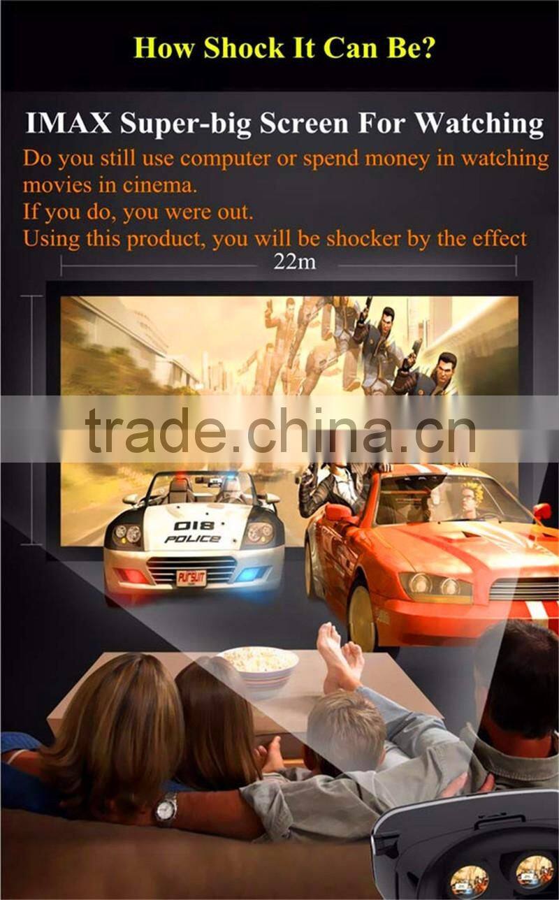 Gadgets 2016 newest 3d glasses virtual reality high quality shinecon vr, VR shinecon glasses with a wholesale price best selling