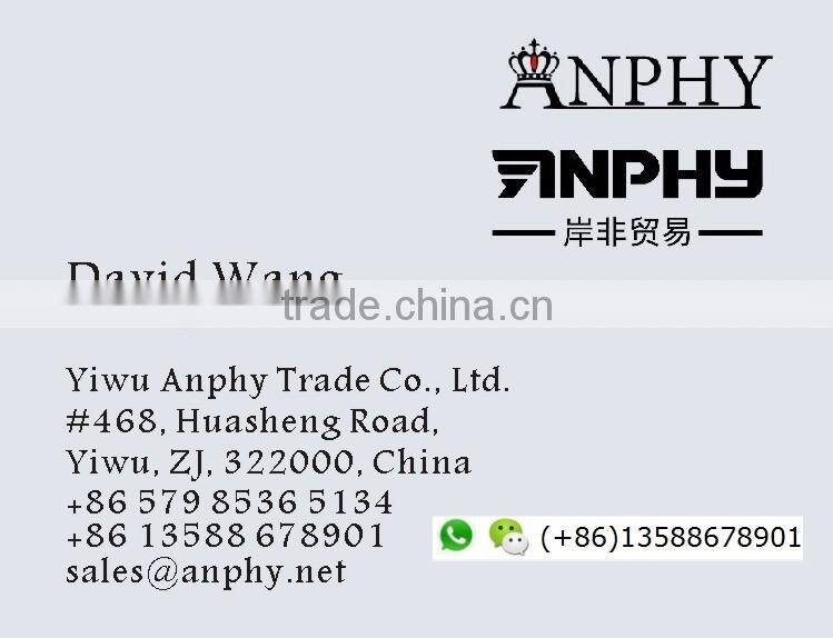 AN406 ANPHY High Grade PU Jewelry Gift Box Flip Couple Rings Packing Gift Box flocking Setting Box 7.2*5.2*3.4cm 440pcs/ctn