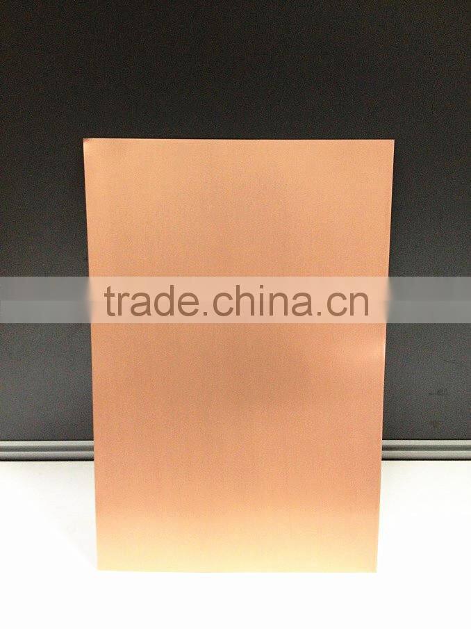 FR-4UV copper cladding laminate sheet for PCB
