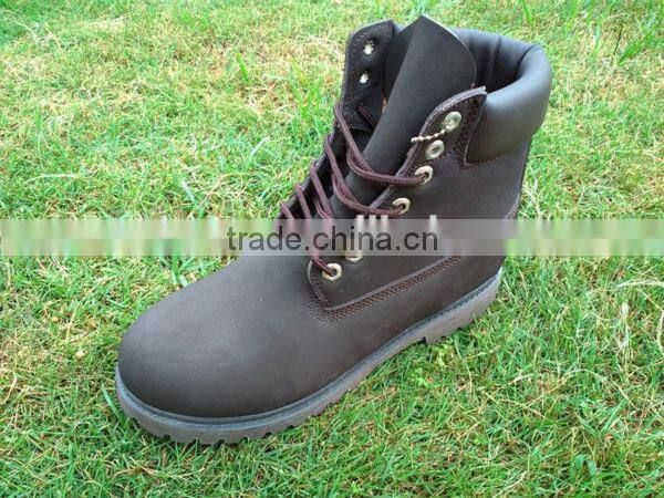 supply steel toe safety shoes wear-resisting protective shoe non slip leather safety boots wholesale work shoes