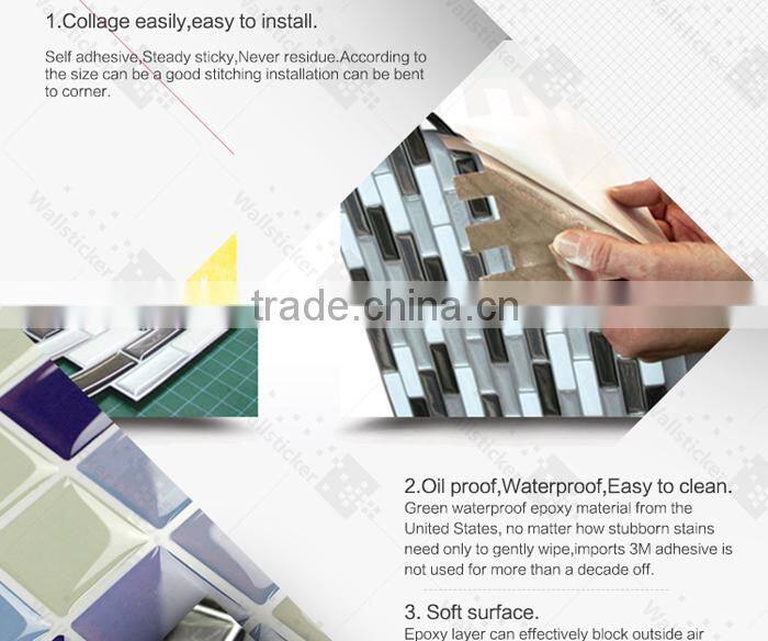 Factory price wholesale new design cheap crystal bathroom tile