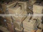 color newspaper woven basket / sundries storage basket/paper box