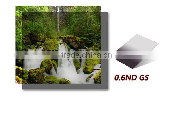 Resin Neutral Density Graduated Soft Edge 0.3, 0.6, 0.9 (3 Stop) Square Filter