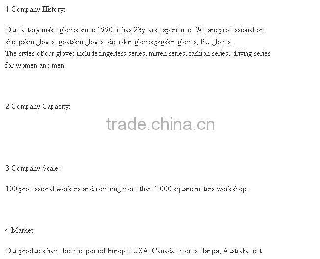 boys fashion dress hand genuine goat skin leather buttons gloves