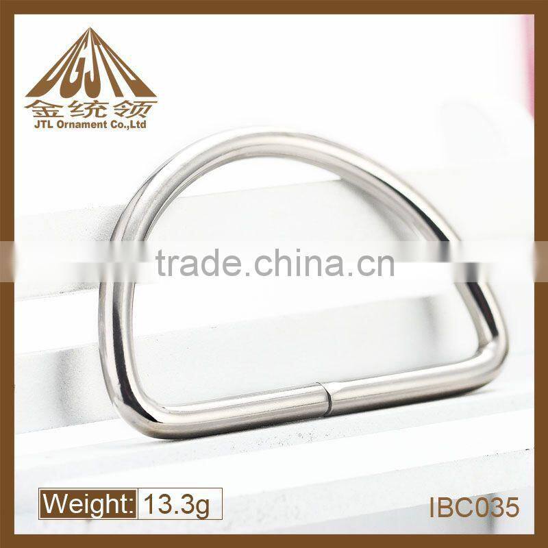 Fashion Newest and popular big size metal d rings