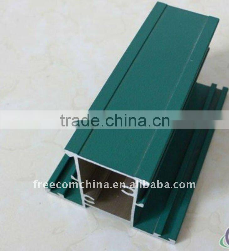 Different Colors Wood Grain Aluminium Profile for Windows and door