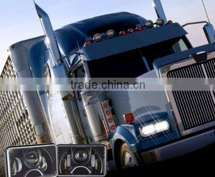 New arrival Smart design 4"X6" 45W hid volvo truck headlight