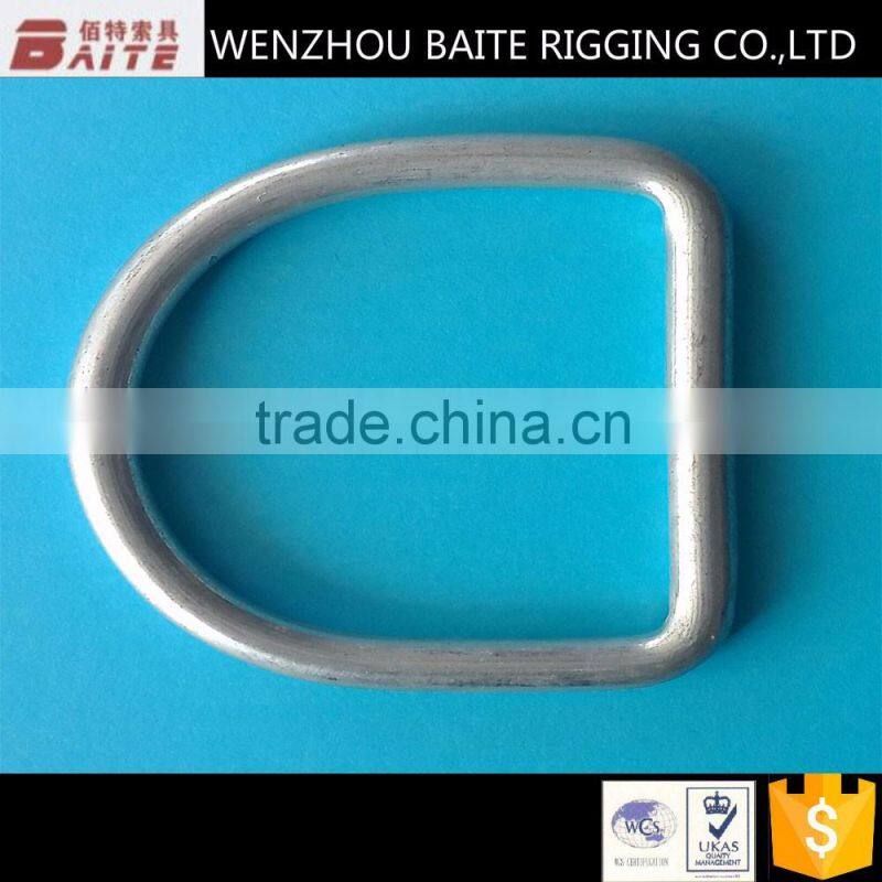 Zinc Plated Nose ring & handle bag ringRigging Hardware fitty D Ring furniture handle in Professional Manufacturer