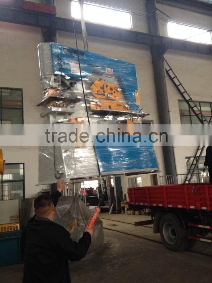 Q35Y-30/35/40/50 ironworker for notching/ shearing/bending/cutting