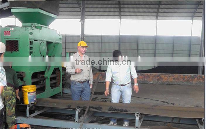 Henan manufacturer roller press iron powder briquette machine