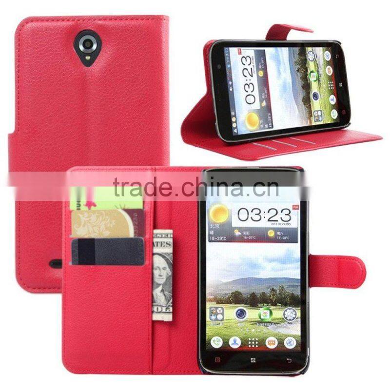 Keno Premium Wallet Hard Case for Lenovo A850 Flip Leather Case