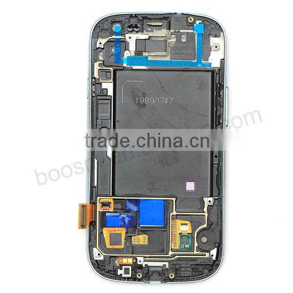 Brand New unlocked digitizer replacement for samsung s3 high copy lcd with touch screen,for galaxy s3 lcd screen
