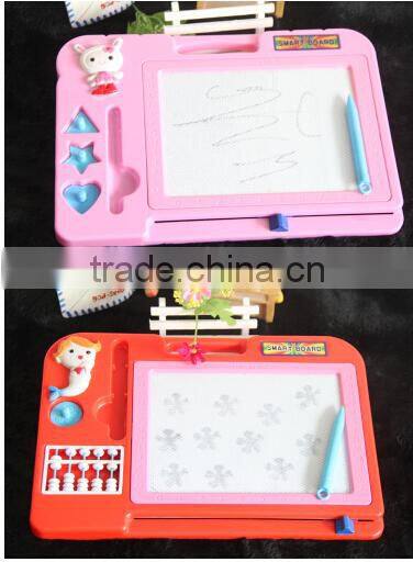 Wholesales stamps plastic sliding board with abacus