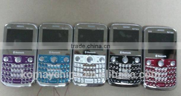 KOMAY 3 sim cards tv qwerty keyboard q10 big speaker mobile phone