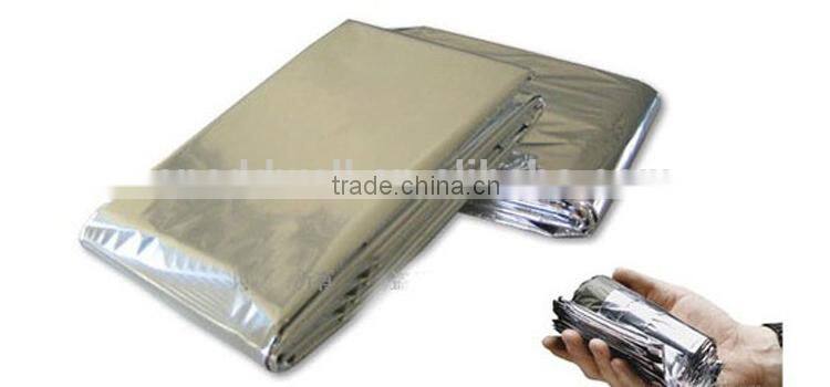 outdoor aluminum foil emergency first aid blanket