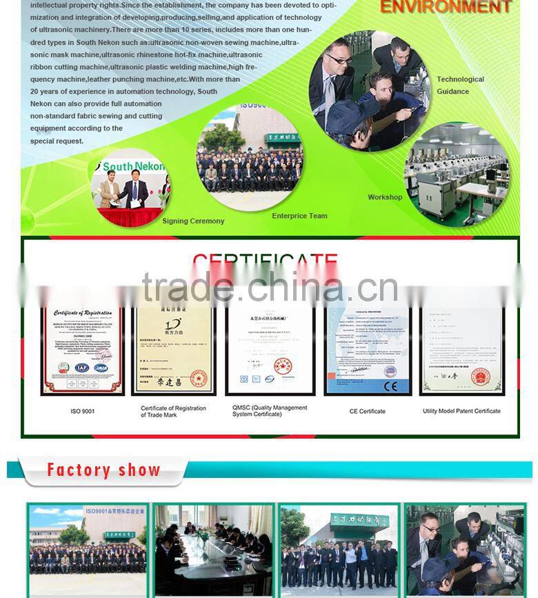 high frequency speaker grill preparetions machine