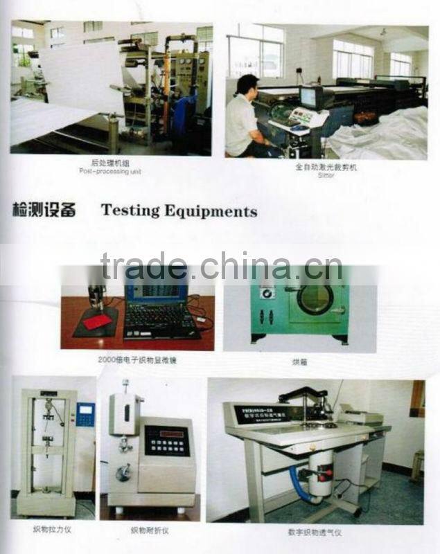 Nonwoven needle punched PPS filter felt