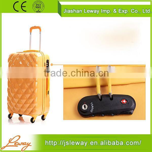 Hot china products wholesale pc + abs trolley bags