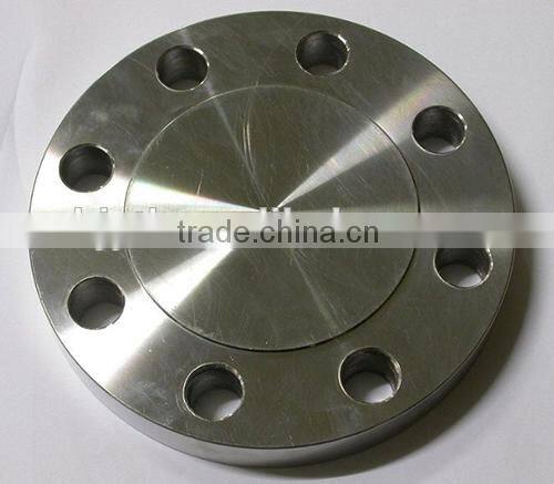 Gr2 welding neck titanium flange for pressure vessel