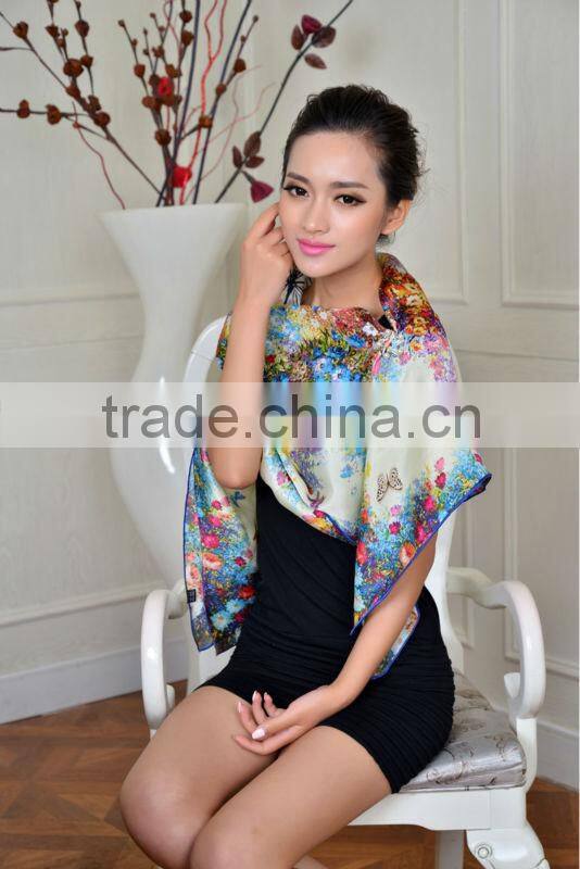 Digital printed silk scarves021