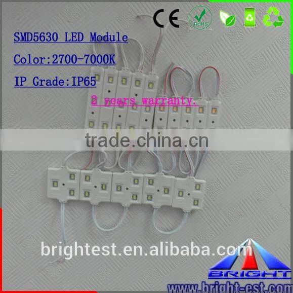 Red 4pcs SMD5630 Injection Waterproof Led Module (CE&RoHS Compliant)