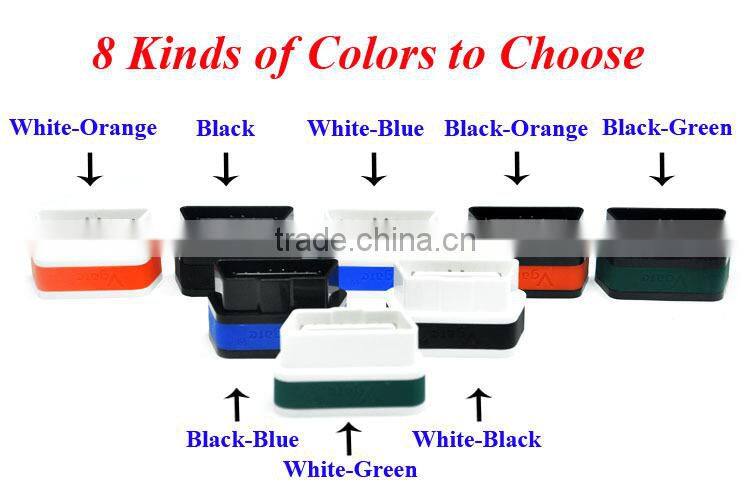 2015 New Arrival Vgate iCar2 WiFi ELM 327 OBD2 Diagnostic Interface Elm327 iCar 2 Wi-fi For IOS&AndroID 8 Colors Available