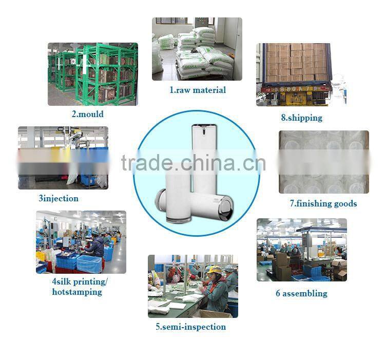 Spray Bottle Aluminum High End Cosmetic Airless Pump Bottle Wholesale