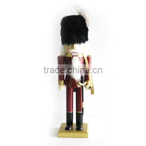 Ningbo Chuang Christmas Wooden Soldier Nutcracker Toy for Decoration