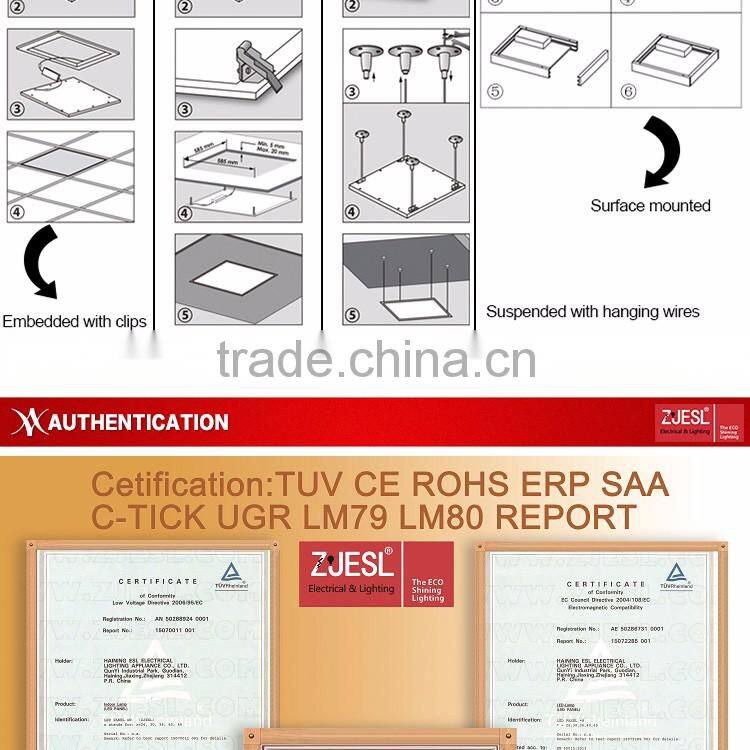 led panel light surface mounted 36w office lighting