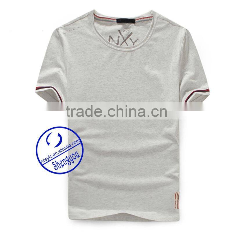 custom fashion design 100 cotton mens t shirt wholesale china