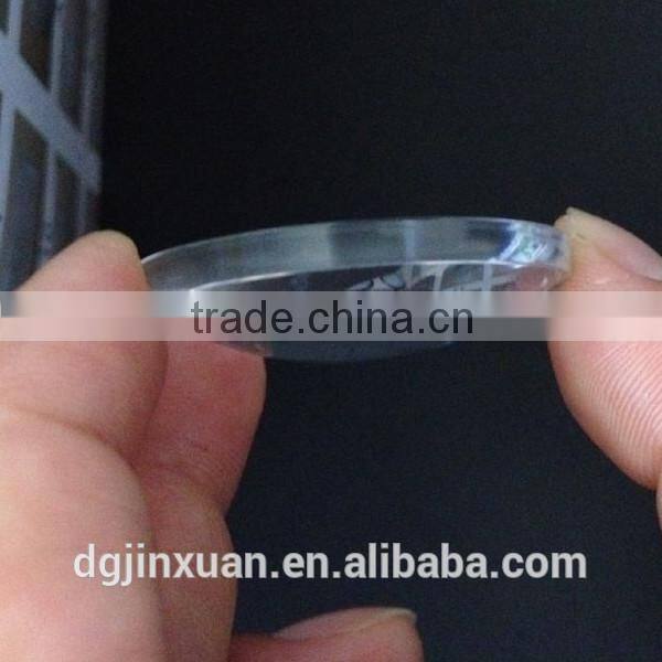 High quality optical acrylic google cardboard biconvex lens 37mm diameter