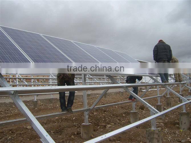 PV brackets for solar panel installation