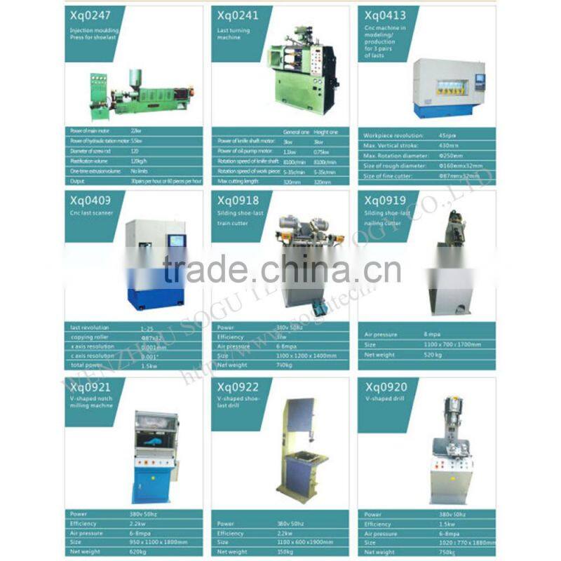 Xq1878 Auto Shoe Upper Last Making Machine