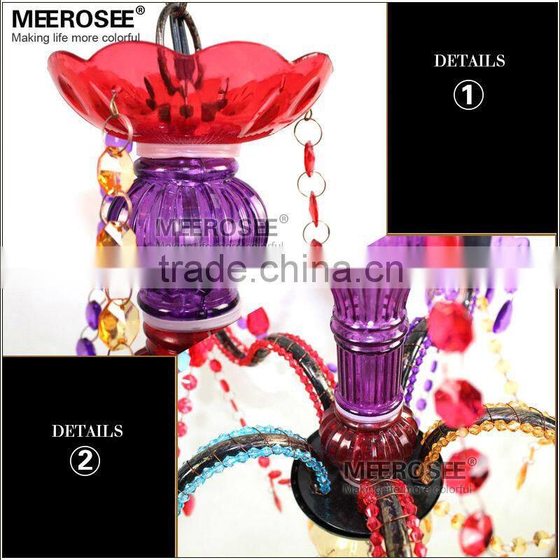 Royal Palace Acrylic Chandelier with Colored Beading MD2650