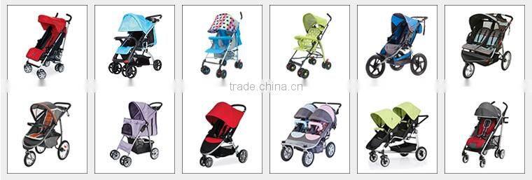 BS-56A 5 point safety belt luxury baby pram stroller china, double baby jogger made in china