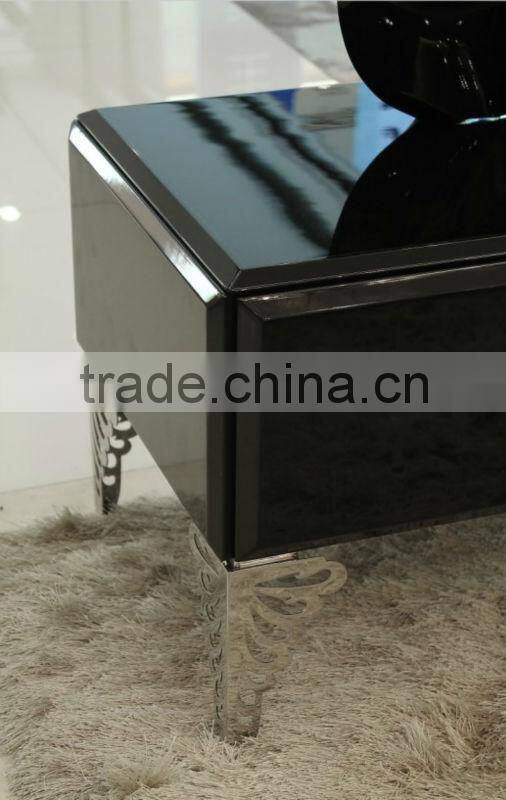 Stainless steel leg floor TV cabinet (LS-565)