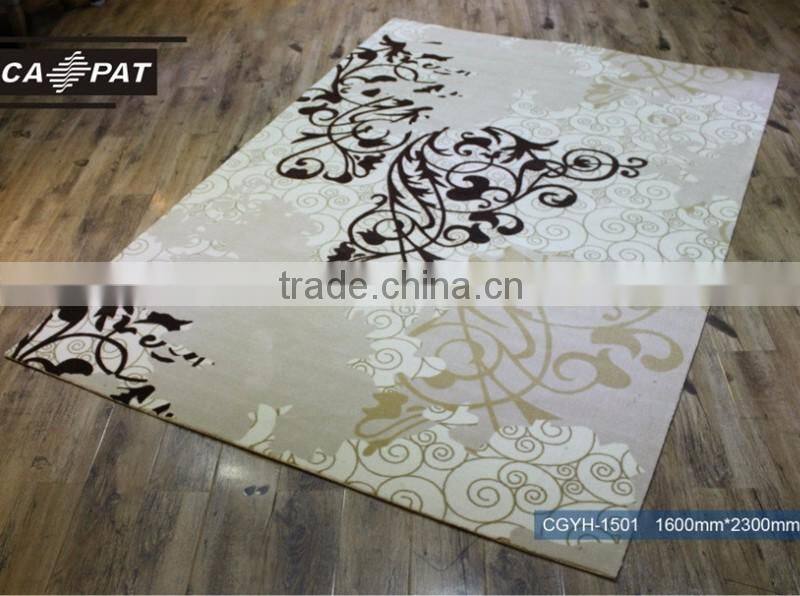 China 80 wool 20 nylon woven axminster carpet luxury hotel carpet CGYH 1517