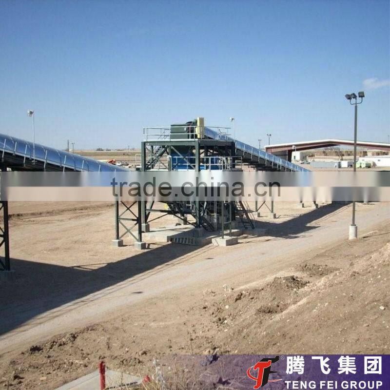 Coal Mine rubber belt conveyor for Africa market